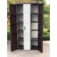 LEMARI VERTIKAL SUSUN 4 MOTIF BAMBU A3V