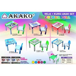MEJA KURSI ANAK SET AKAKO