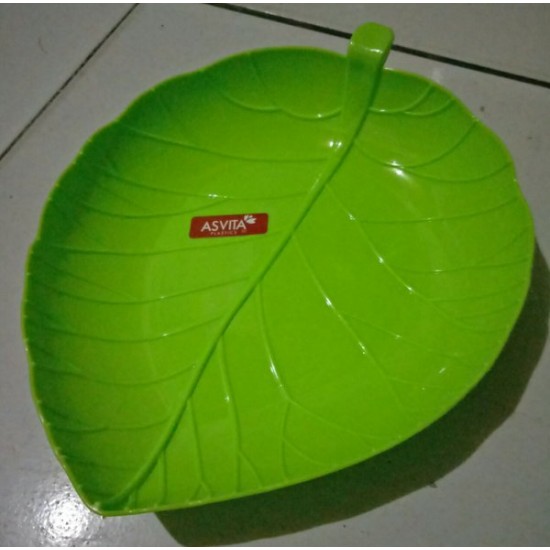 Piring Plastik Bentuk Daun Asvita 201