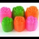 Cetakan Plastik Mawar BL 1 Pack isi 3 Lusin