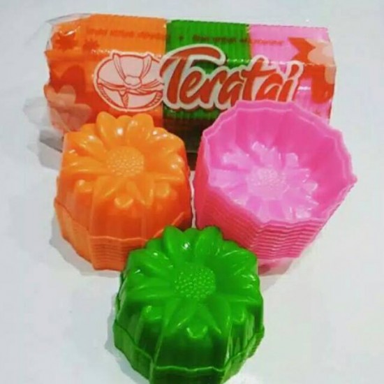 Cetakan Puding Plastik Teratai BL PRODUCT