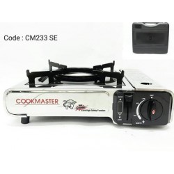 COOKMASTER Portable gas cooker CM - 233 SE Stainless steel