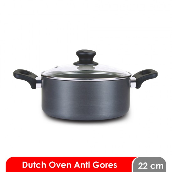 Ceraflon Cosmos Harmond CDO-22 HC – Anti Scratch Dutch Oven with Cover 22 cm CDO-22 HC