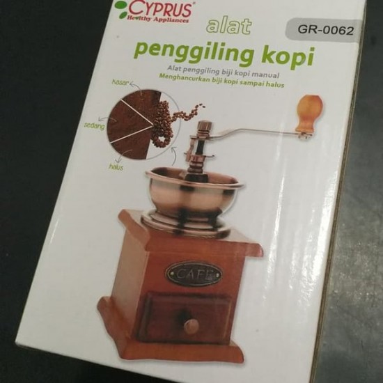 GRINDER COFFEE KAYU GR-0062