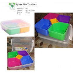 Greenleaf Square Five Tray Sets 513