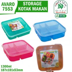 Lunch Box Avaro 1,3L Green Leaf 7553