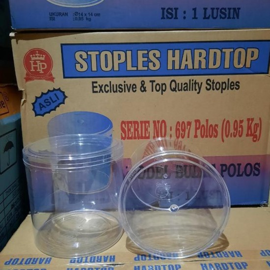TOPLES HARDTOP 697 BULAT TINGGI POLOS 950Gr