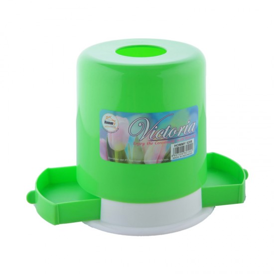 Tempat Tisu Bulat - Toll Tissue Box 2 in 1 Victoria - Hommy 5208