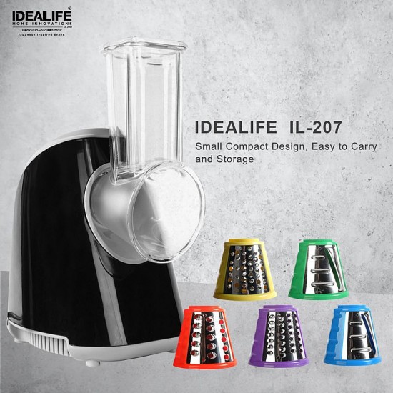 Electric Food Processor IL-207 IDEALIFE