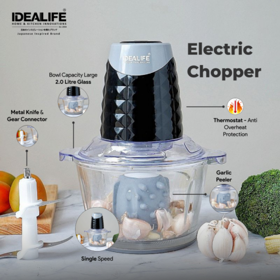 Electric Chopper (2LTR) IL-216 J IDEALIFE