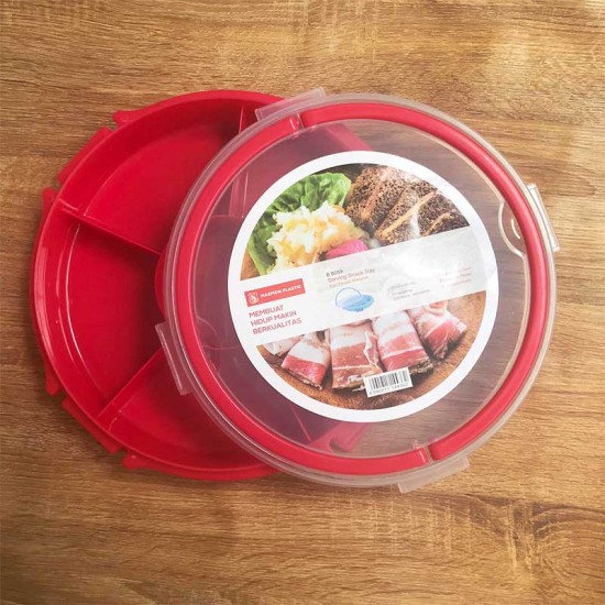 Toples Lebaran Serving Snack Tray Maspion 