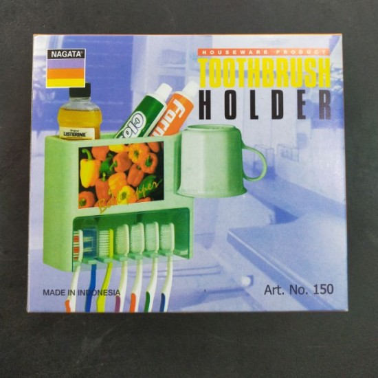 Tempat sikat gigi merek nagata 150-Toothbrush holder Nagata Art.No. 150