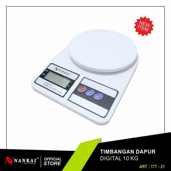 TIMBANGAN DIGITAL 10 KG NANKAI ART 177 21