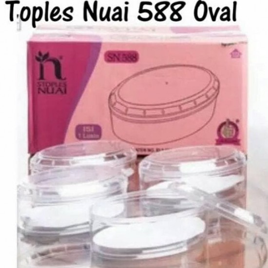 Toples Oval Nuai 588 12 pcs