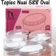 Toples Oval Nuai 588 12 pcs
