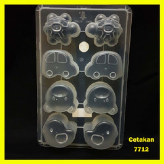 Cetakan Agar Agar Puding Es Batu Motif Binatang Laut Lumba Lumba 7713-7712