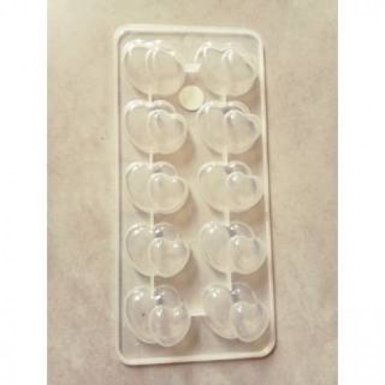 Cetakan Coklat I Love You -Hati Owl-Cetakan Jelly- Agar 8825