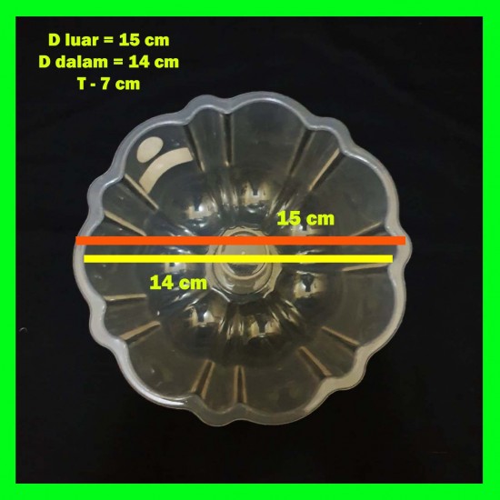 Cetakan Puding Plastik America Mini 999 MN OWL