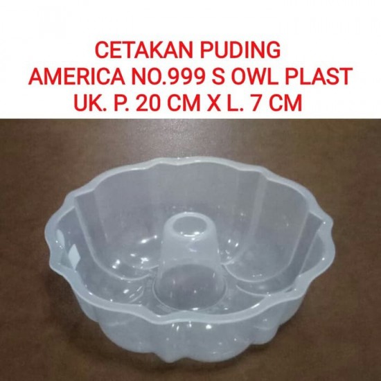 Cetakan Agar Puding America 999 S-Cetakan Puding OWL