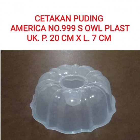 Cetakan Agar Puding America 999 S-Cetakan Puding OWL