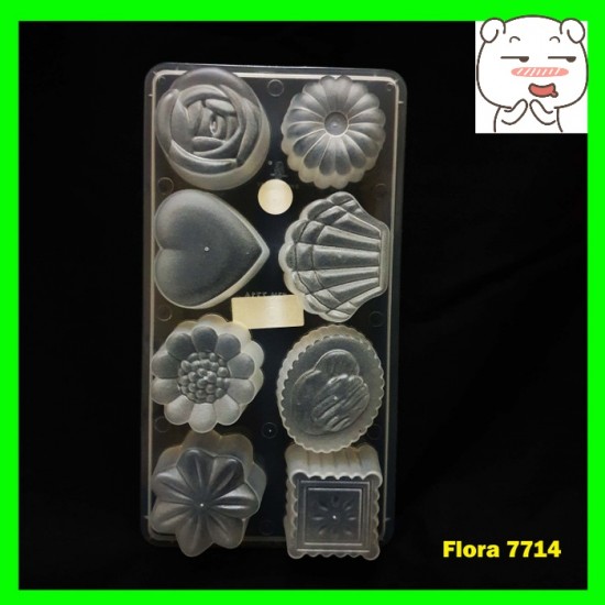 Cetakan Agar Agar Puding Es Batu Flora 7714