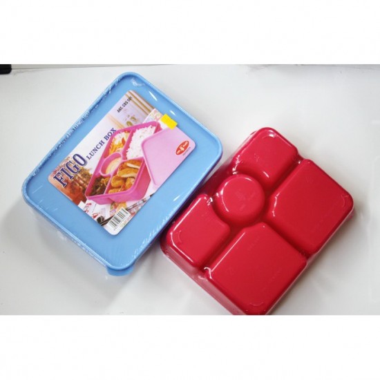 Tempat Makan Sekat Lunch Box Figo - Owl Plast CBS 501