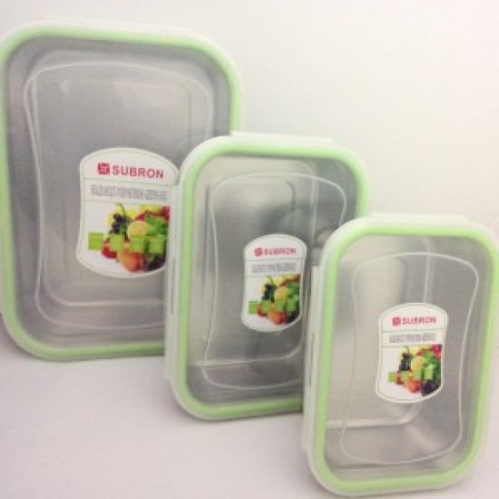 Tempat Penyimpanan Makanan Stainless - Fresh Keeper Box