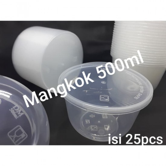 Thinwall DM 500ml Bulat Isi 25 set