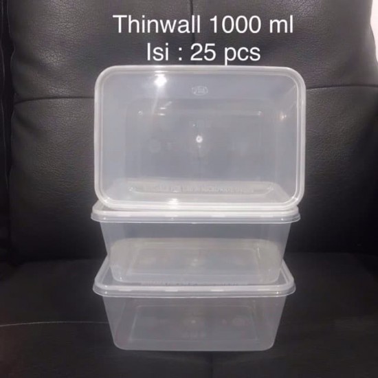 Thinwall 1000 Ml REC ISI 25 PC 