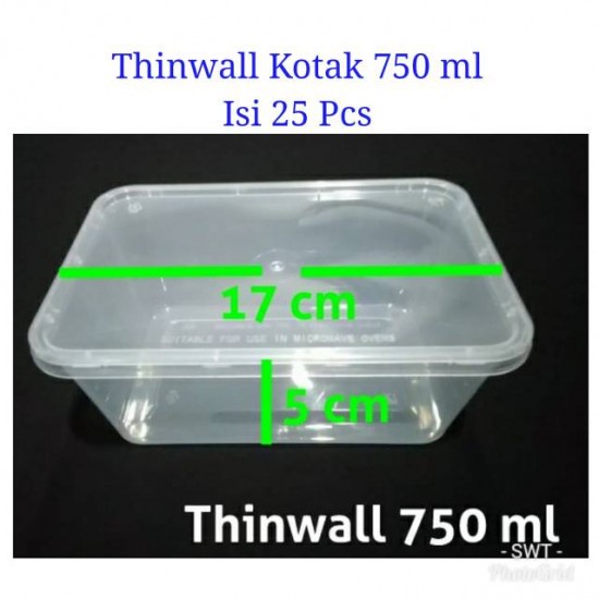 THINWALL DM 750 ML KOTAK