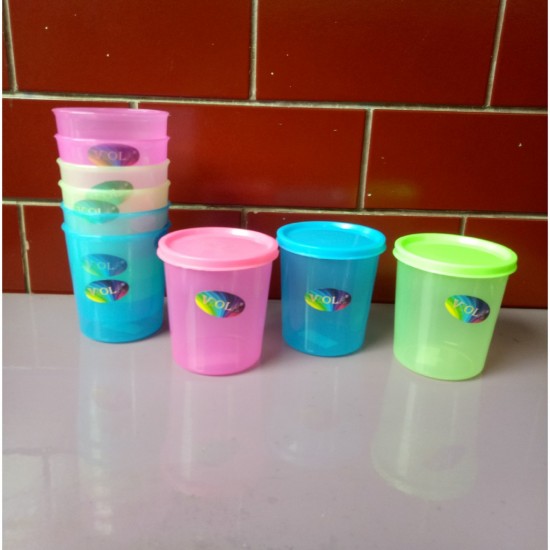 GELAS TUTUP VIOLA (S) KECIL