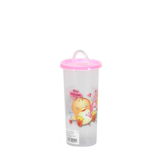 GL-12 Cup C-2 w Straw 370 ml