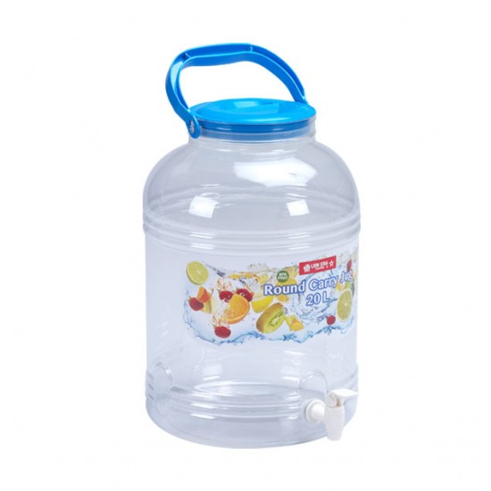 D-48 Round Carry Jug 20 Litres with Tap 